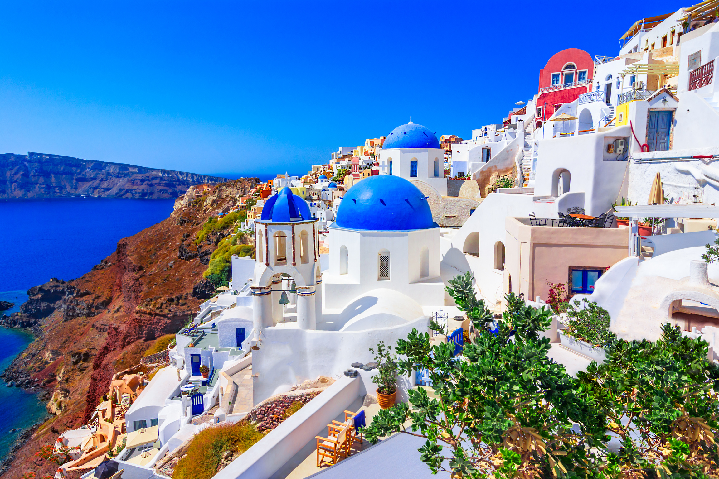 Oia, Santorini island, Greece, Europe